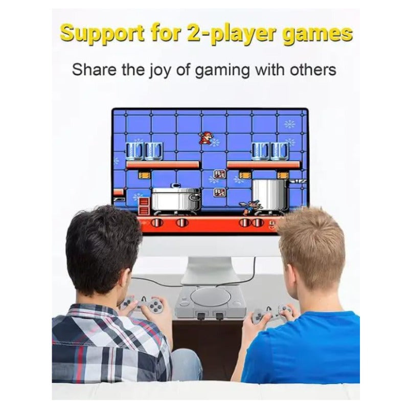 Kids Tv Gaming Set for 2 Player Gaming Inbuilt 999 Video Games