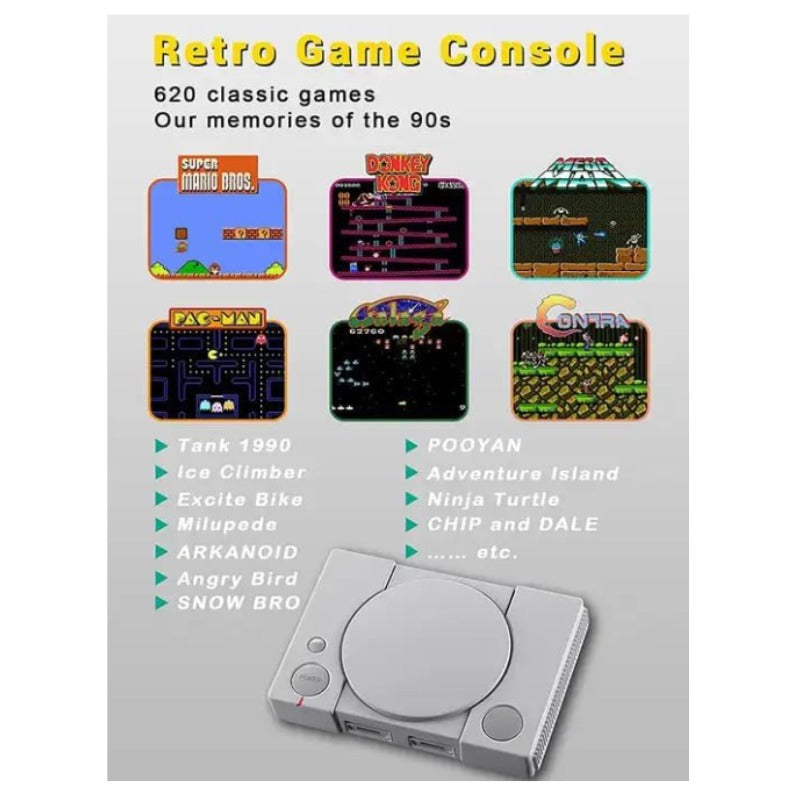 Kids Tv Gaming Set for 2 Player Gaming Inbuilt 999 Video Games