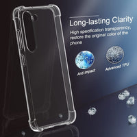 Samsung S23 Plus Clear Case ( Transparent )