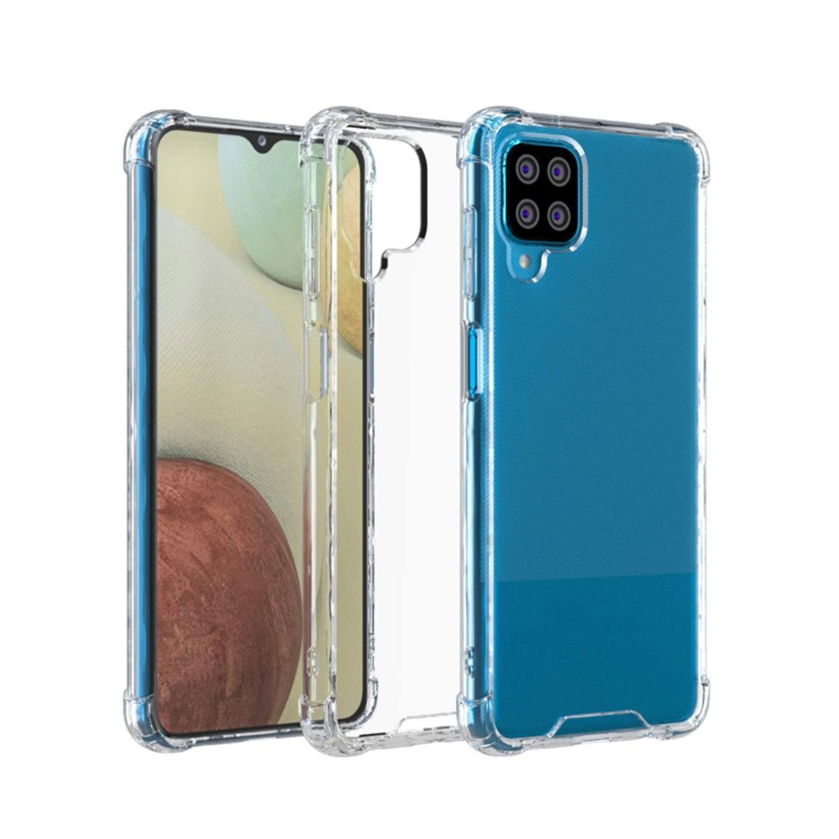 Clear Breakproof Case For SAMSUNG A12