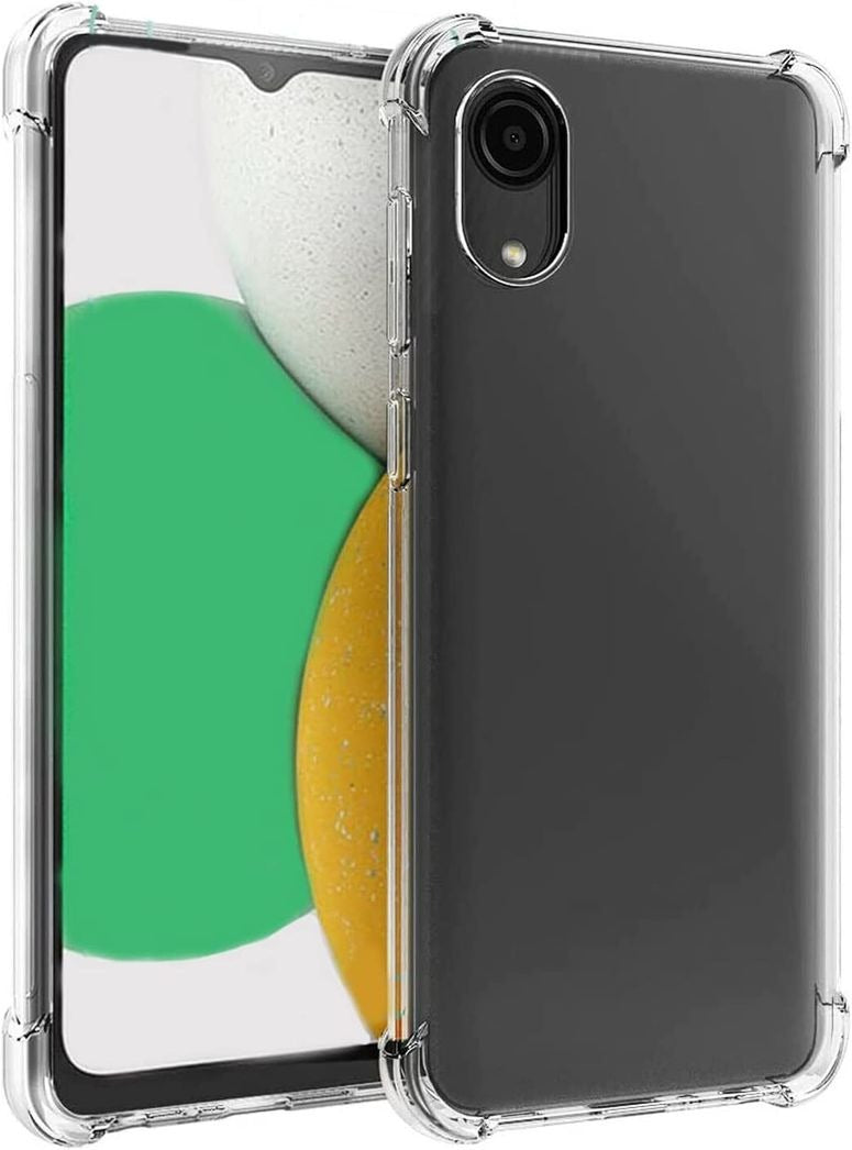 Shockproof Clear Pouch TPU Gel Case Back Cover For Samsung Galaxy A03 Core