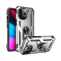 Shockproof Armor Stand Case For iPhone 15 Pro Max