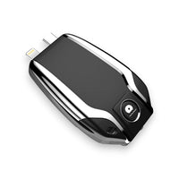 Power Bank - Y123 - for iPhone/Type C - 1500mAh - Black, Silver
