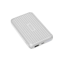 WUW - Y104 - Magnetic Wireless Powerbank - Silver