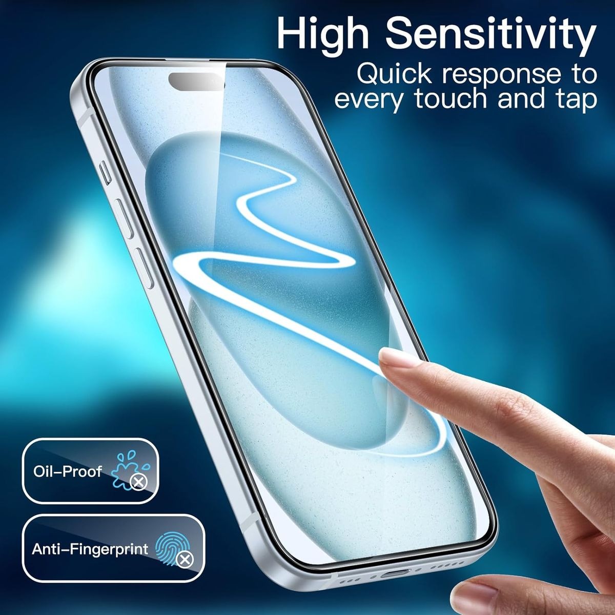 Lito - Screen Protector for iPhone 15 - 6.7 Plus