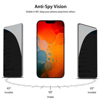 Privacy Glass Screen Protector for iPhone 13 Pro Max