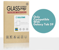 CellTime Tempered Glass Screen Guard for Galaxy Tab S9 (11")