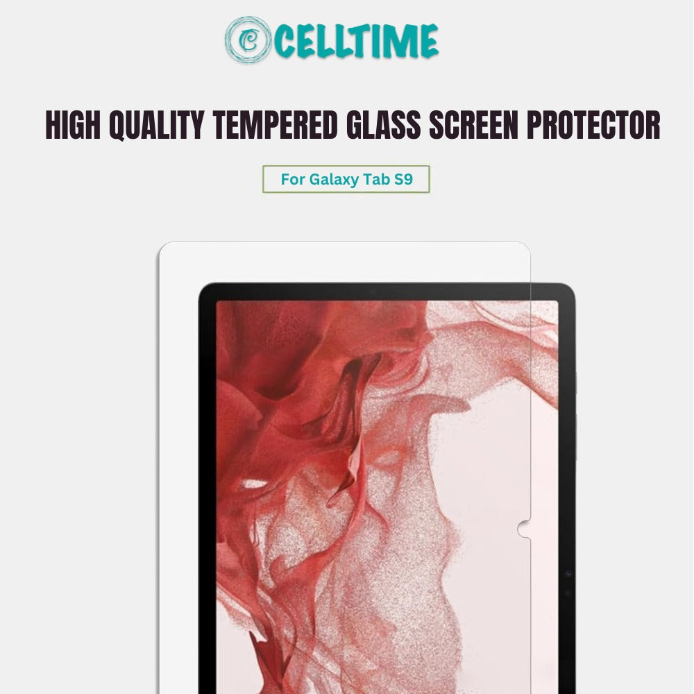 CellTime Tempered Glass Screen Guard for Galaxy Tab S9 (11")