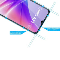 Tempered Glass Screen Protector For Oppo A77 5G (2022) (Pack of 2)