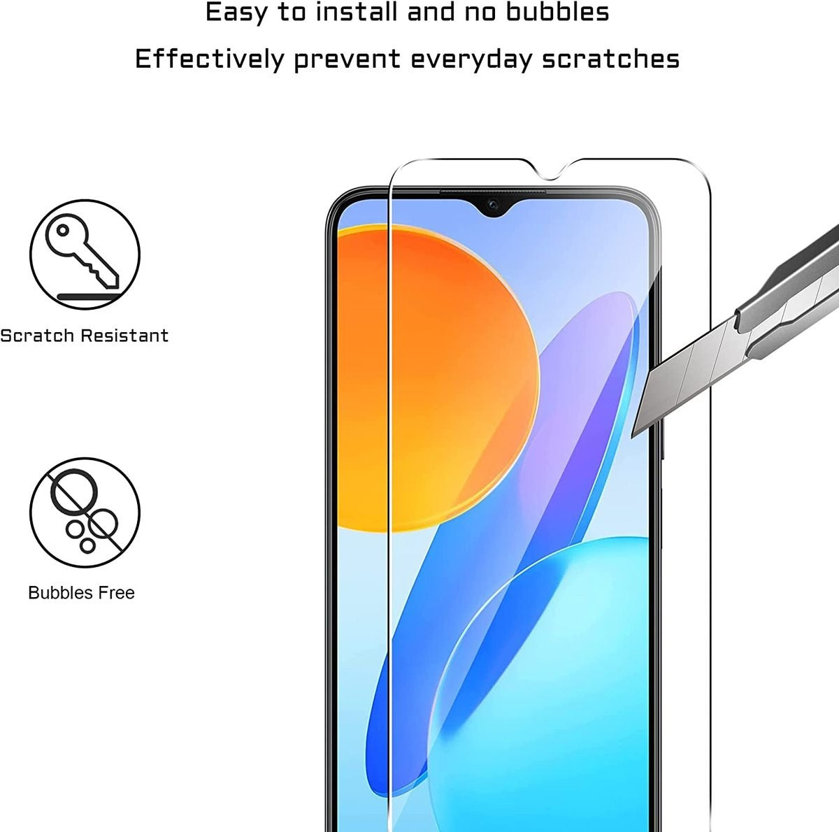 TRON® Premium Tempered Glass Screen Protector for Honor X8 5G / Honor X6