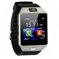 DZ09 Bluetooth Smart Watch With Camera - SILVER