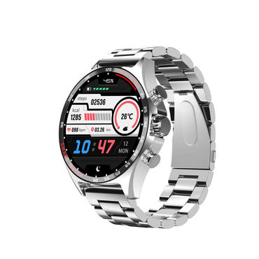 HZ6 - 1.58 Inch Full Screen Business + Sport Smart Watch - 3 X Straps