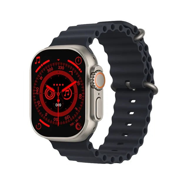 Black Fitness Tracker Smart Watch