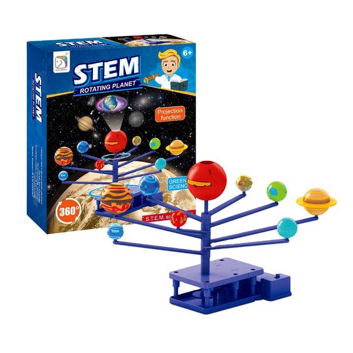 STEM Solar System Planetarium Model Kit Set for Kids Children