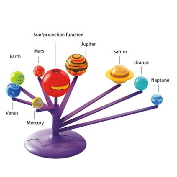 STEM Solar System Planetarium Model Kit Set for Kids Children