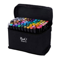 80 Pieces Of Double Head Alcohol Oil Color Art Marker Set