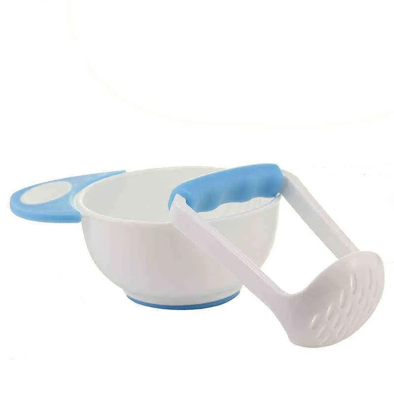 1 set of baby food grinding bowl tableware fruit complementary food tool child feeding bowl