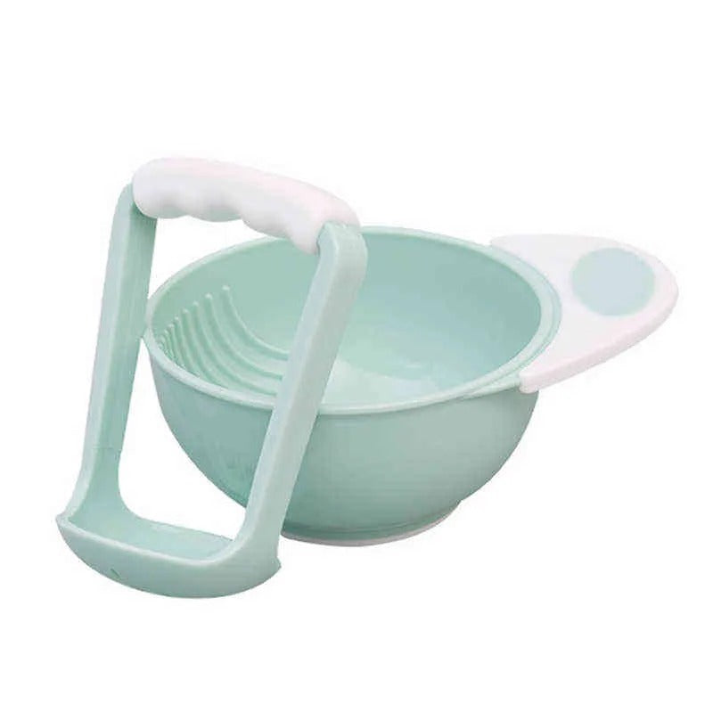 1 set of baby food grinding bowl tableware fruit complementary food tool child feeding bowl