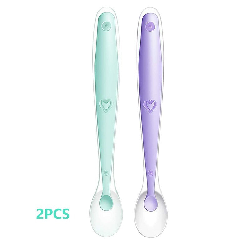 silicone baby spoon