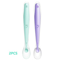silicone baby spoon