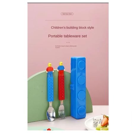 Stainless Steel Fork And Spoon Set For Kids ID100