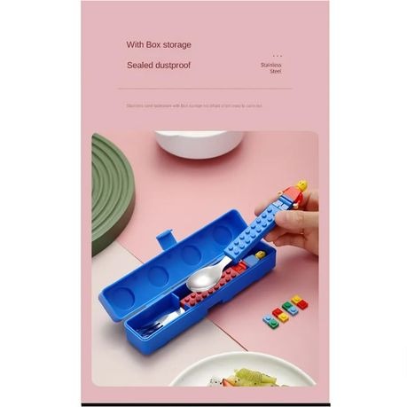 Stainless Steel Fork And Spoon Set For Kids ID100