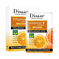 Disaar Vitamin C Hyaluronic Acid Face Mask 10 Pieces