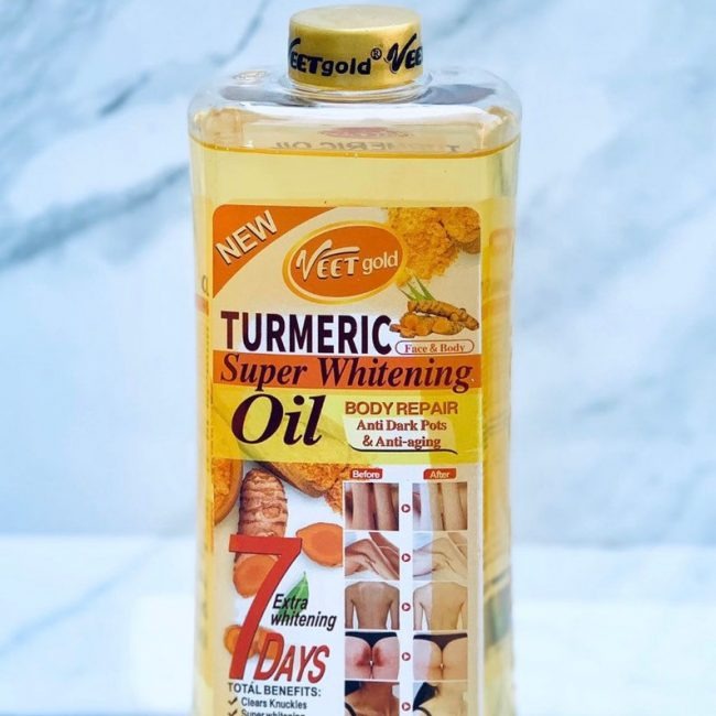 Gold Multivitamin Oil super whitening turmeric oil