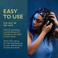 New ORS Olive Oil Hold & Shine Wrap/Set Mousse For Wigs, Braids & CurlybHair