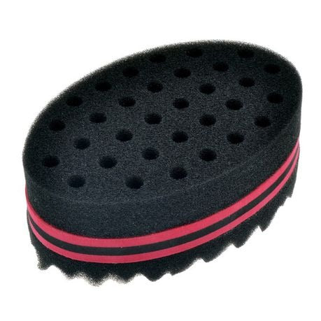 Double Sided Barber Hair Sponge Brush