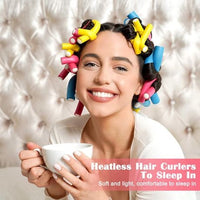 Foam Bendy Hair Curlers Combo - 30 Pieces