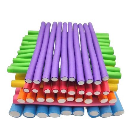 Foam Bendy Hair Curlers Combo - 30 Pieces