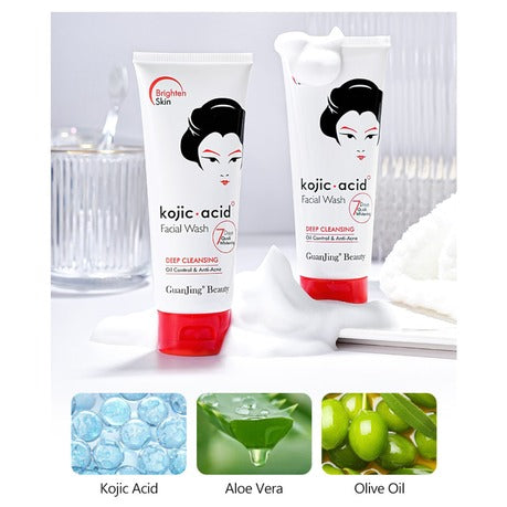Kojic Acid Facial Wash Cleanser (Anti-Acne and Oil Control)