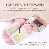 Deep Cleansing Foot Patch With Ginger & Lavender Extract 10 Pieces