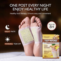 Deep Cleansing Foot Patch With Ginger & Lavender Extract 10 Pieces