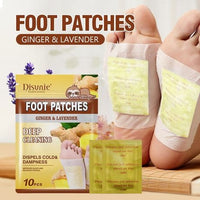 Deep Cleansing Foot Patch With Ginger & Lavender Extract 10 Pieces