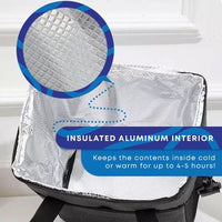 Portable 22L Insulated Cooler Bag: Collapsible, Waterproof & Versitile