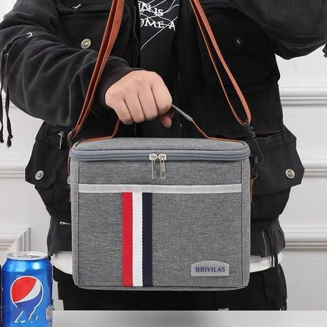 Brivilas - Insulated Lunch /Picnic Bag with shoulder strap