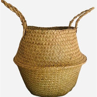 Seagrass Belly Planter Basket - Medium
