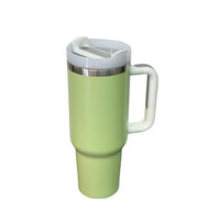 1.2L Tumbler with Handle Straw Lid, Stainless Steel Travel Mug