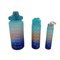 3 in 1 Motivational Nesting Water Bottles