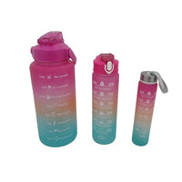 3 in 1 Motivational Nesting Water Bottles