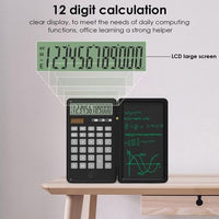 6 Inch Calculator With Digital Writing Pad and Stylus Pen
