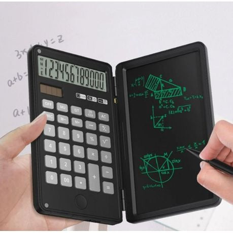 6 Inch Calculator With Digital Writing Pad and Stylus Pen