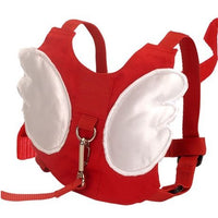 Angle Wings Unisex Kids Anti Lost Belt with Harness - Red
