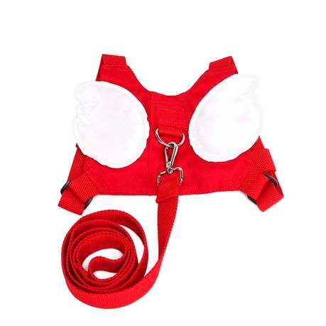 Angle Wings Unisex Kids Anti Lost Belt with Harness - Red