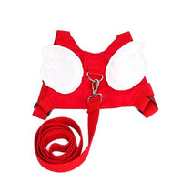 Angle Wings Unisex Kids Anti Lost Belt with Harness - Red