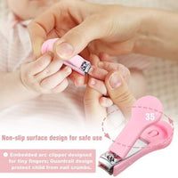 7 in 1 Essential Baby Healthcare & Grooming Kit - Pink