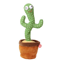 Electronic Dancing and Singing Cactus Plush Toy