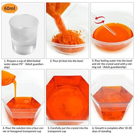 Educational Science Kits Crystal Growing Kit for Kids